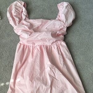 La Hearts Blush Smocked Dress